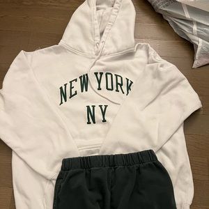 Brandy Melville combo hoodie + pant